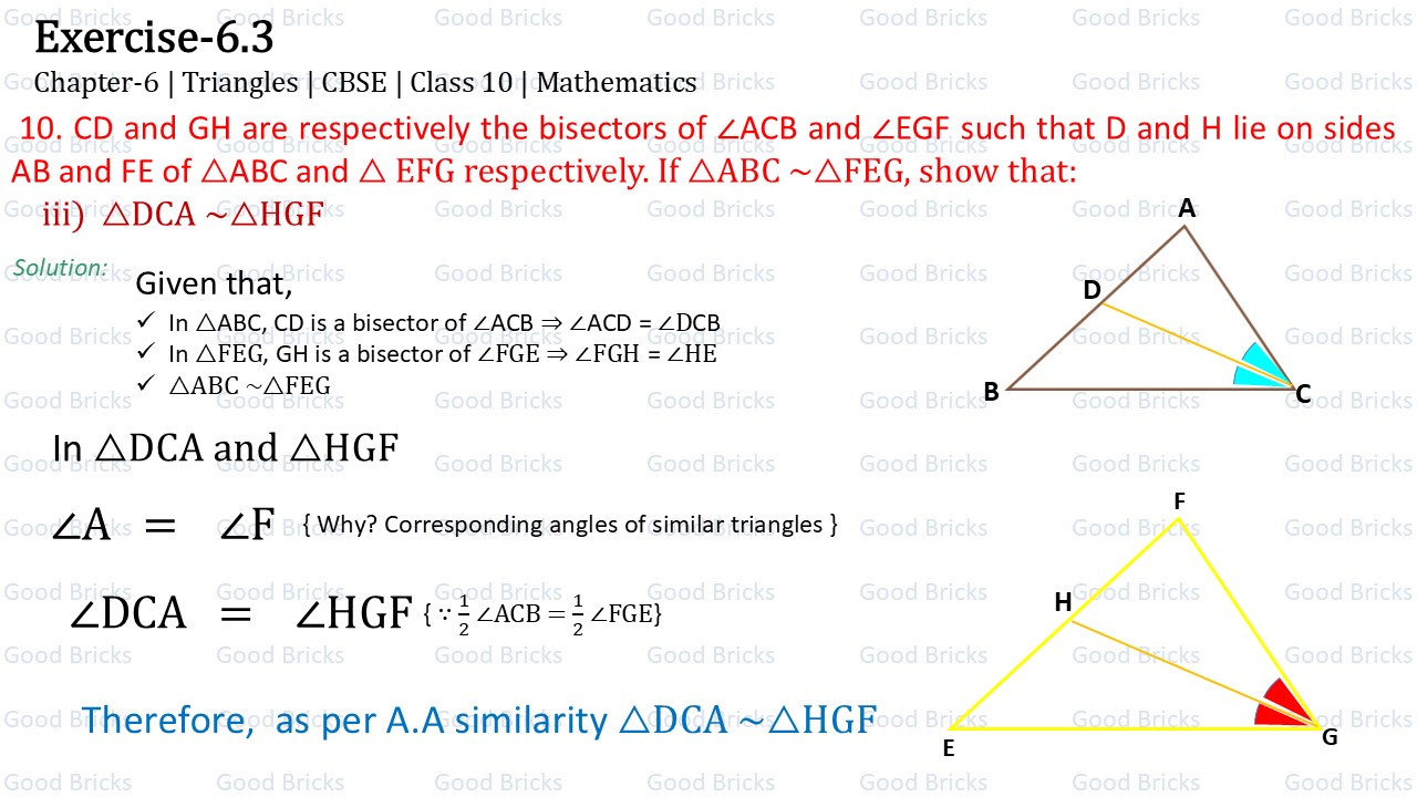 Chapter-6-Triangles-exercise6.3-10-(iii)