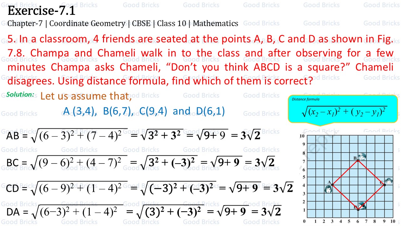 Chapter-7-Coordinate Geometry-exercise7.1-5-p1