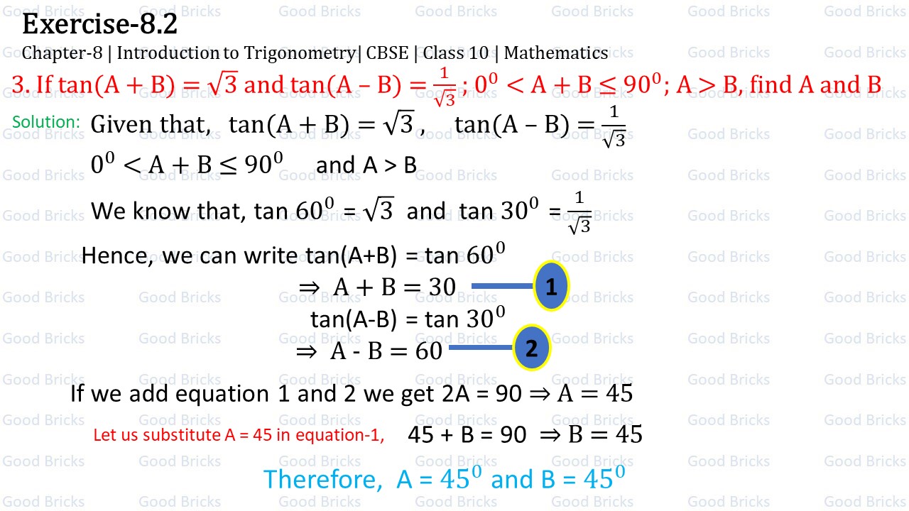 Chapter-8-Introduction to Trigonometry-exercise8.2-3