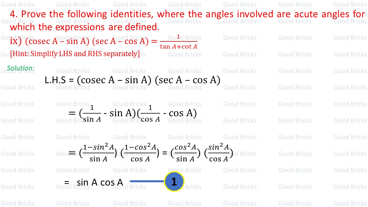 Chapter-8-Introduction to Trigonometry-exercise8.3-4-(ix)-p1