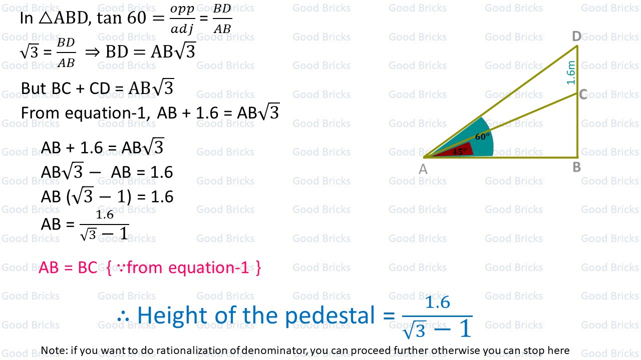 Chapter-9-Some applications of Trigonometry-exercise9.1-8-p2