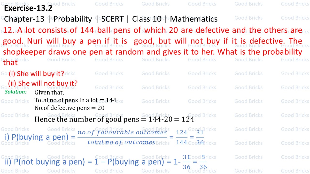Chapter-13-Probability-excercise13.2-12