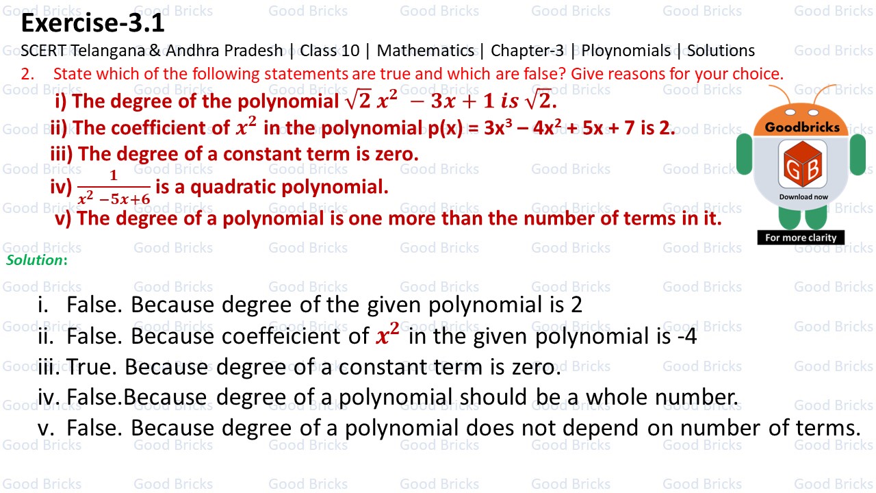 Chapter-3-Polynomials-excercise3.1-2