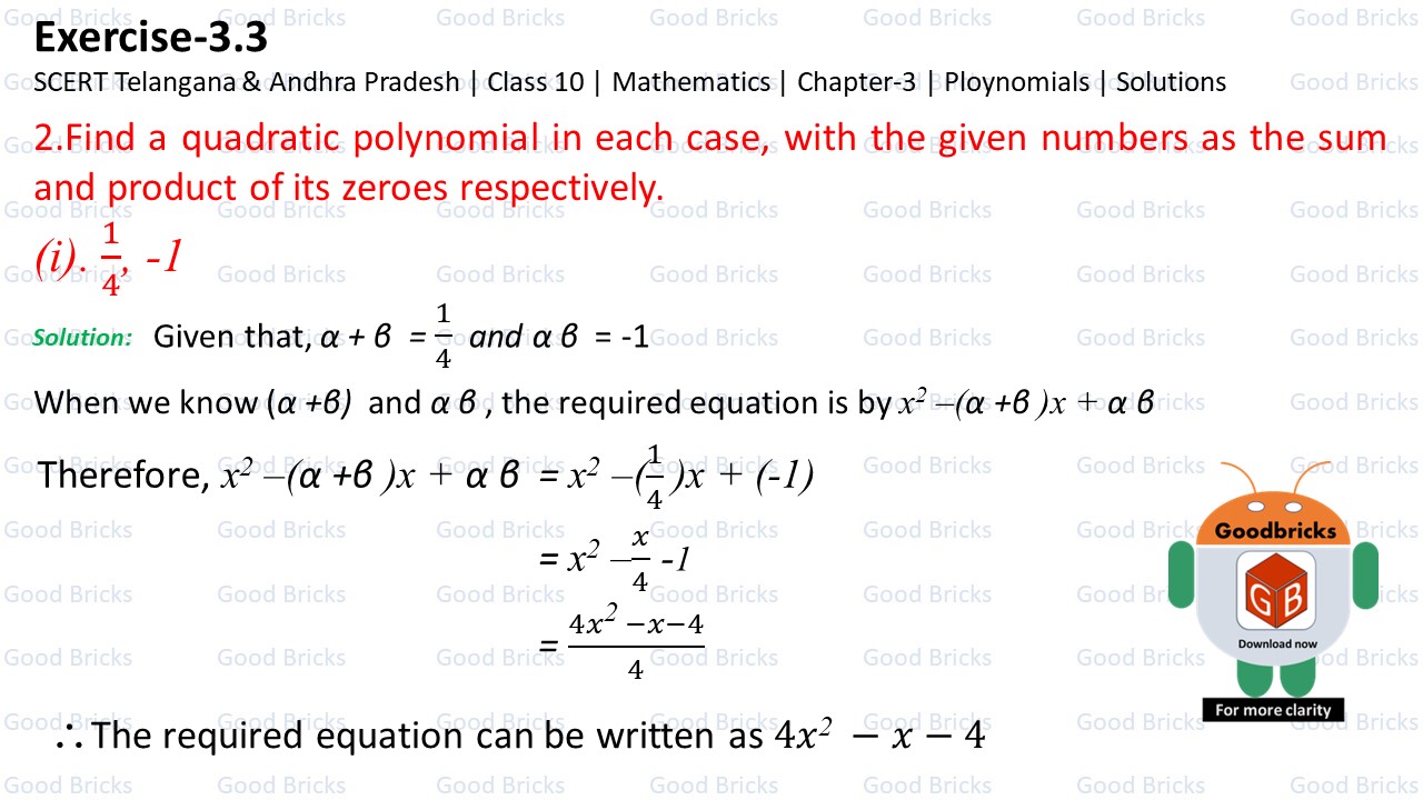 Chapter-3-Polynomials-excercise3.3-2(i)