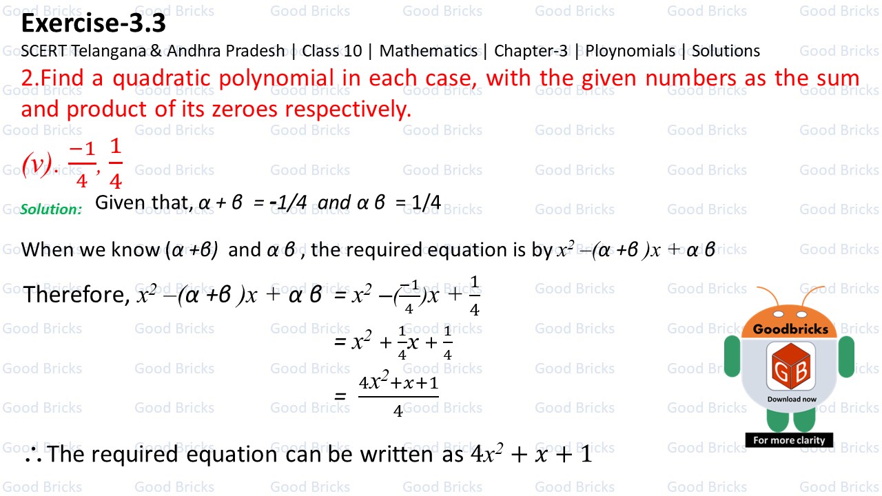 Chapter-3-Polynomials-excercise3.3-2(v)