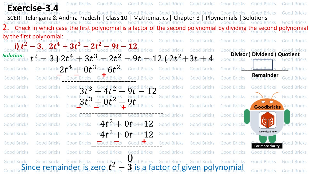 Chapter-3-Polynomials-excercise3.4-2(i)