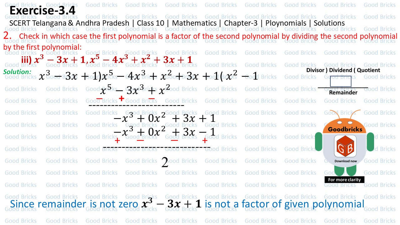 Chapter-3-Polynomials-excercise3.4-2(iii)