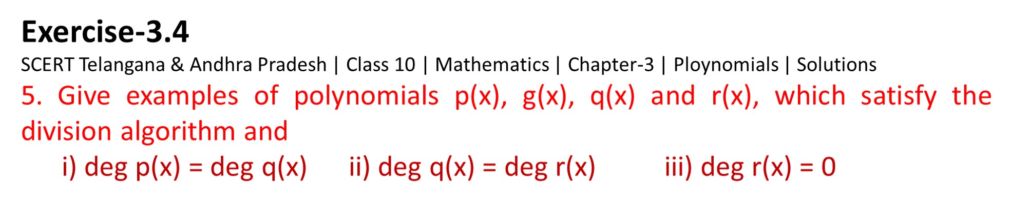 Chapter-3-Polynomials-excercise3.4-5