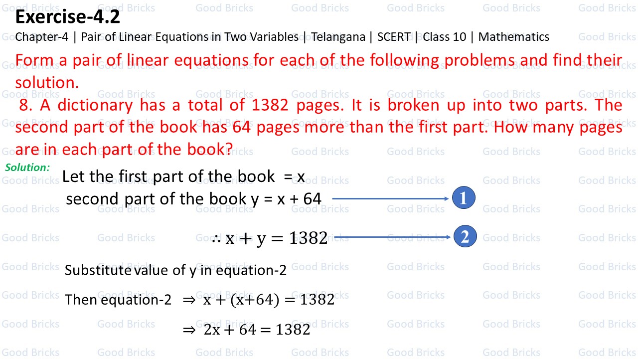 Chapter-4-Pair of Linear Equations-excercise4.2-8-p1