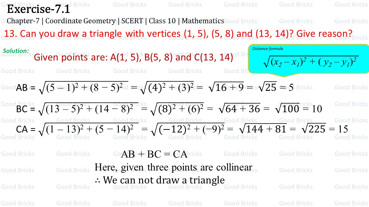 Chapter-7-Coordinate Geometry-excercise7.1-13