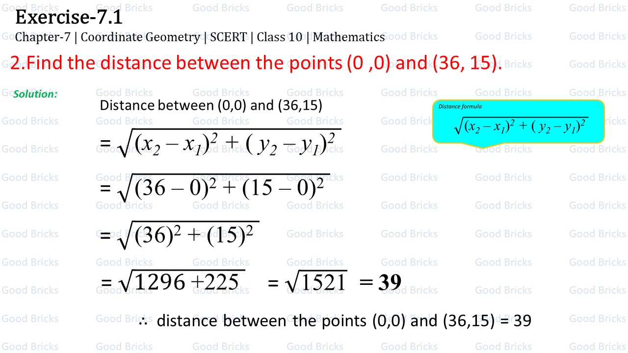 Chapter-7-Coordinate Geometry-excercise7.1-2