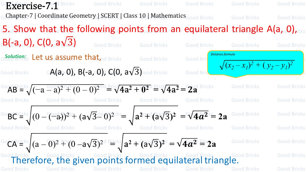 Chapter-7-Coordinate Geometry-excercise7.1-5
