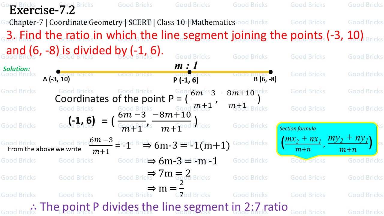 Chapter-7-Coordinate Geometry-excercise7.2-3